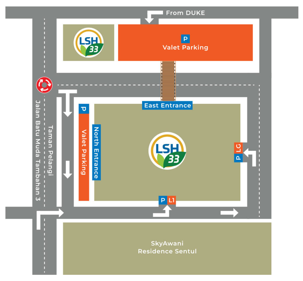 LSH33 Parking Map