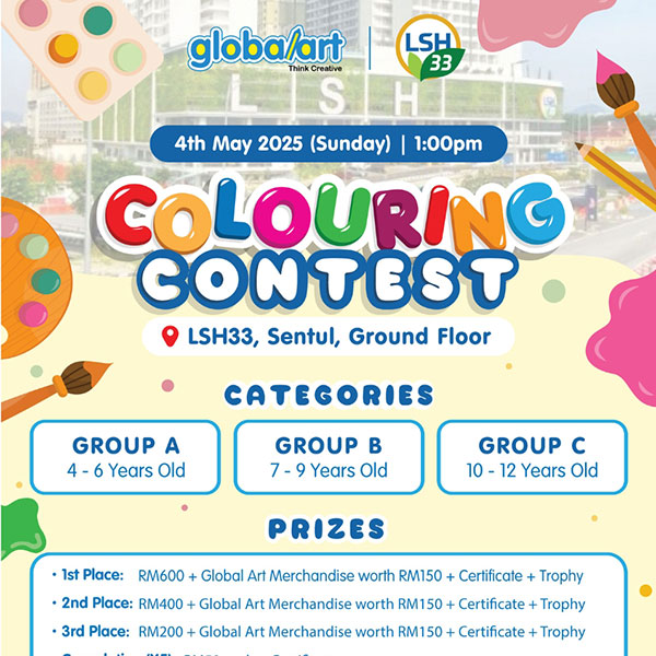 Coloring contest X Global Art